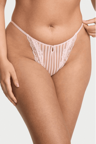 Трусики МЕРЕЖИВНІ СТРІНГИ PUREST PINK HIGH