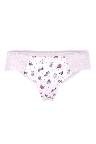 Трусики БЕЗШОВНІ СТРІНГИ PINK TATTO LACE Victoria`s Secret