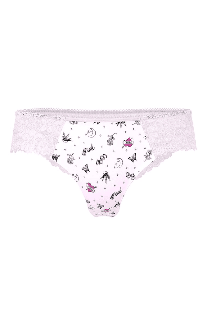 Трусики БЕЗШОВНІ СТРІНГИ PINK TATTO LACE Victoria`s Secret