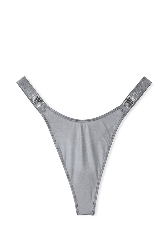 Трусики ЗІ СТРАЗАМИ СТРІНГИ GREY VS OMBRE Victoria`s Secret