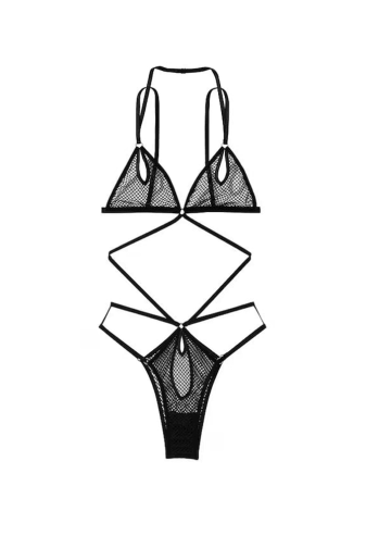 БОДІ BLACK MESH Victoria`s Secret