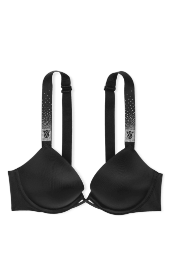 БЮСТГАЛЬТЕР ЗІ СТРАЗАМИ ПУШ-АП BLACK VS OMBRE Victoria`s Secret