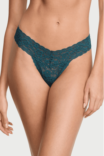 Трусики МЕРЕЖИВНІ СТРІНГИ TURQUISE STRIP Victoria`s Secret