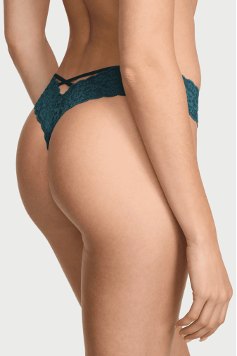 Трусики МЕРЕЖИВНІ СТРІНГИ TURQUISE STRIP Victoria`s Secret