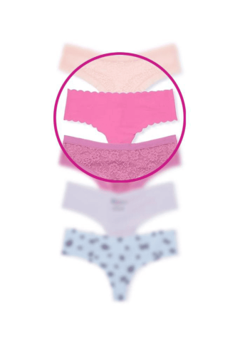 Трусики БЕЗШОВНІ СТРІНГИ PINK CUT Victoria`s Secret