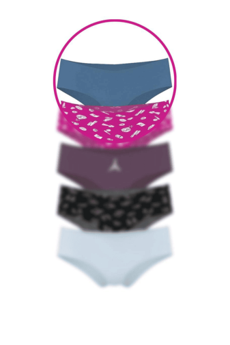 Трусики БЕЗШОВНІ БРАЗИЛІАНИ DENIM BLUE Victoria`s Secret