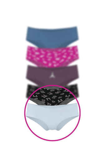 Трусики БЕЗШОВНІ БРАЗИЛІАНИ PALE BLUE Victoria`s Secret