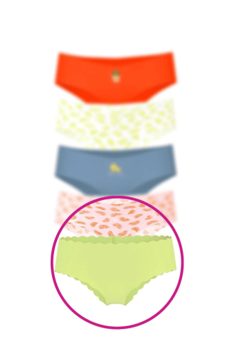 Трусики БЕЗШОВНІ БРАЗИЛІАНИ LIME CUT Victoria`s Secret