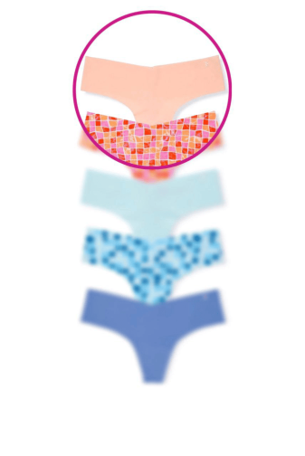 Трусики БЕЗШОВНІ СТРІНГИ PUREST PEACH Victoria`s Secret