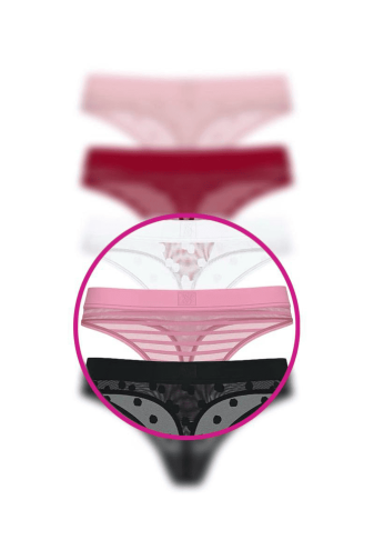 Трусики З РЕЗИНКОЮ СТРІНГИ PINK MESH Victoria`s Secret