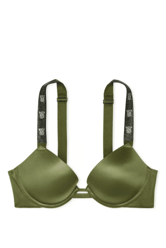 БЮСТГАЛЬТЕР ЗІ СТРАЗАМИ ПУШ-АП KHAKI VS Victoria`s Secret