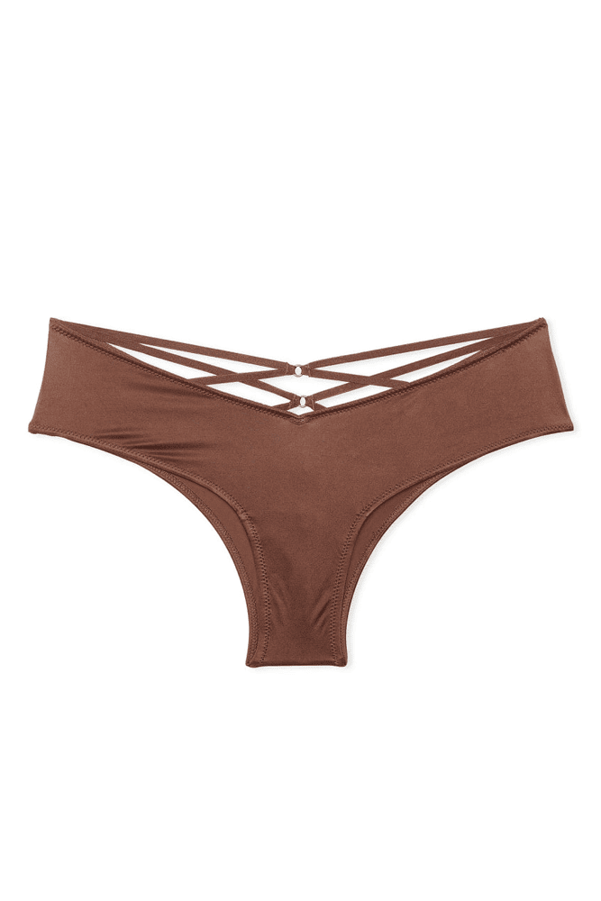 Трусики МЕРЕЖИВНІ ЛЮКС БРАЗИЛІАНИ BROWN STRAPPY Victoria`s Secret Трусики МЕРЕЖИВНІ ЛЮКС БРАЗИЛІАНИ BROWN STRAPPY Victoria`s Secret