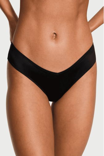 Трусики БРАЗИЛІАНИ BLACK BOW EMBL Victoria`s Secret