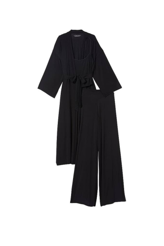 ПІЖАМА МОДАЛ НАБІР ДОВГИЙ BLACK Victoria`s Secret