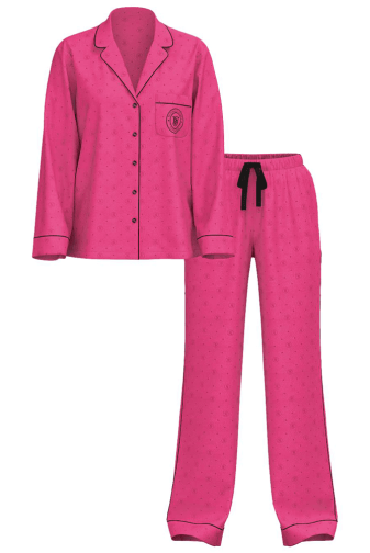 ПІЖАМА САТИН ДОВГА PINK LOGO Victoria`s Secret