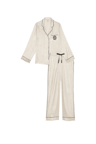 ПІЖАМА САТИН ДОВГА WHITE SHIMMER Victoria`s Secret