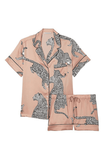 ПІЖАМА САТИН КОРОТКА NUDE TIGER Victoria`s Secret