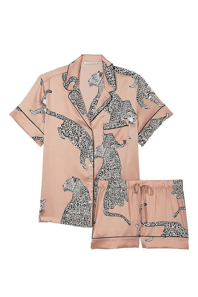 ПІЖАМА САТИН КОРОТКА NUDE TIGER Victoria`s Secret