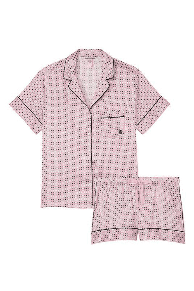 ПІЖАМА САТИН КОРОТКА PINK PRINT Victoria`s Secret