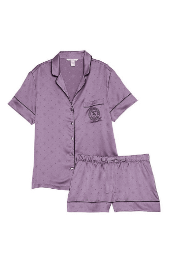 ПІЖАМА САТИН КОРОТКА PINK Victoria`s Secret