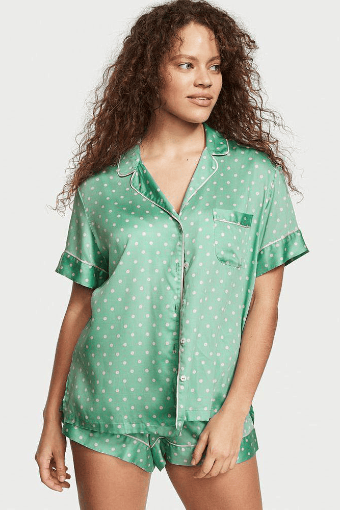 ПІЖАМА САТИН КОРОТКА TIFFANY DOT Victoria`s Secret