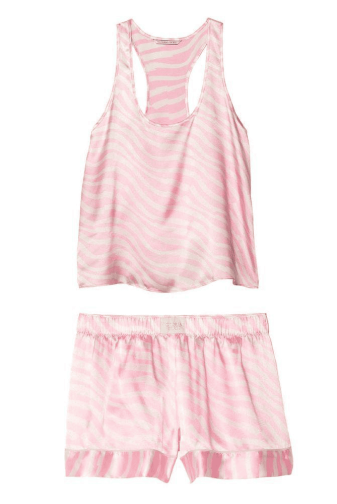 ПІЖАМА САТИН МАЙКА ZEBRA Victoria`s Secret