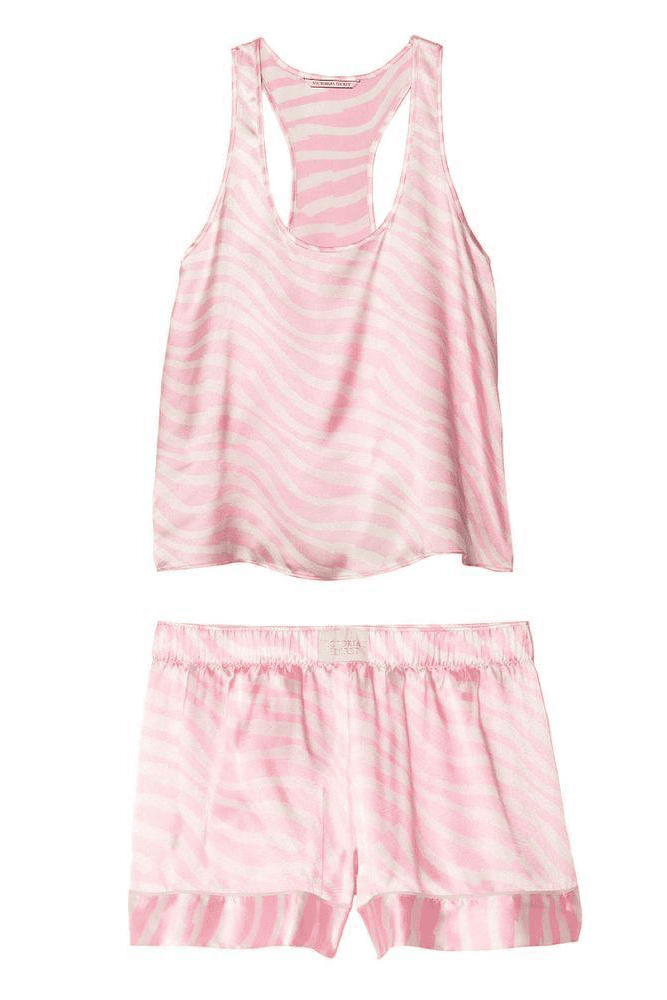ПІЖАМА САТИН МАЙКА ZEBRA Victoria`s Secret