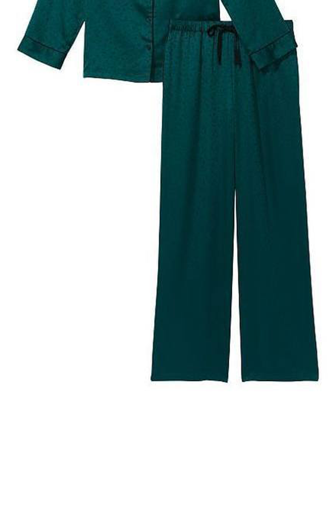 ПІЖАМА САТИН ШТАНИ GREEN
