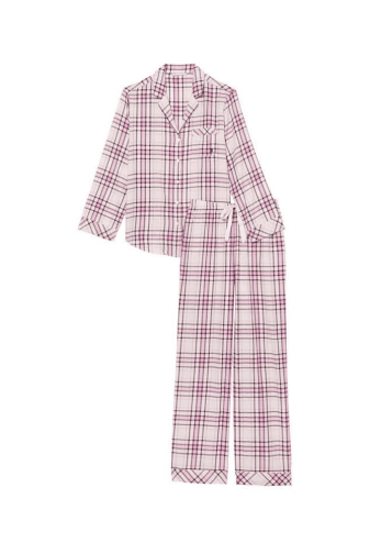 ПІЖАМА ФЛАНЕЛЬ ДОВГА PINK PLAID Victoria`s Secret