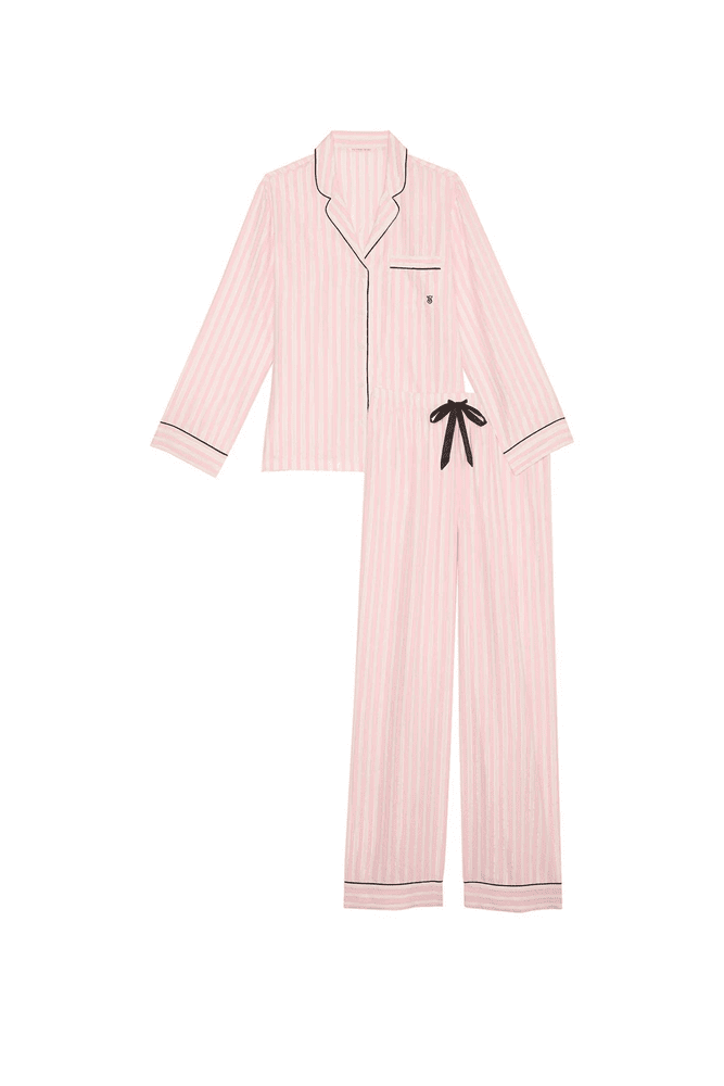 ПІЖАМА ФЛАНЕЛЬ ДОВГА PINK