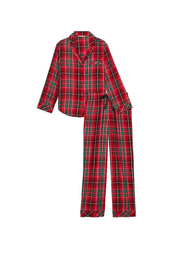 ПІЖАМА ФЛАНЕЛЬ ДОВГА RED PLAID Victoria`s Secret