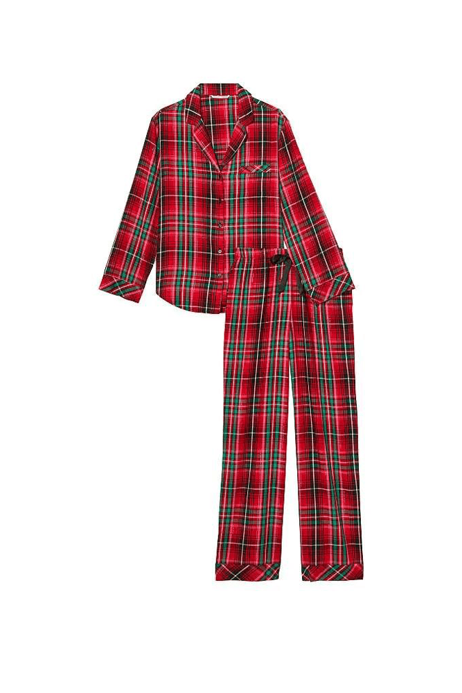ПІЖАМА ФЛАНЕЛЬ ДОВГА RED PLAID Victoria`s Secret