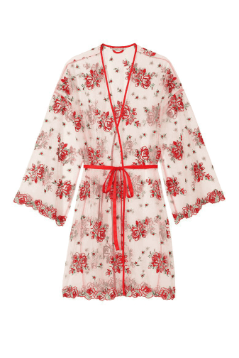 ХАЛАТ МЕРЕЖИВНИЙ FLORAL EMBR Victoria`s Secret