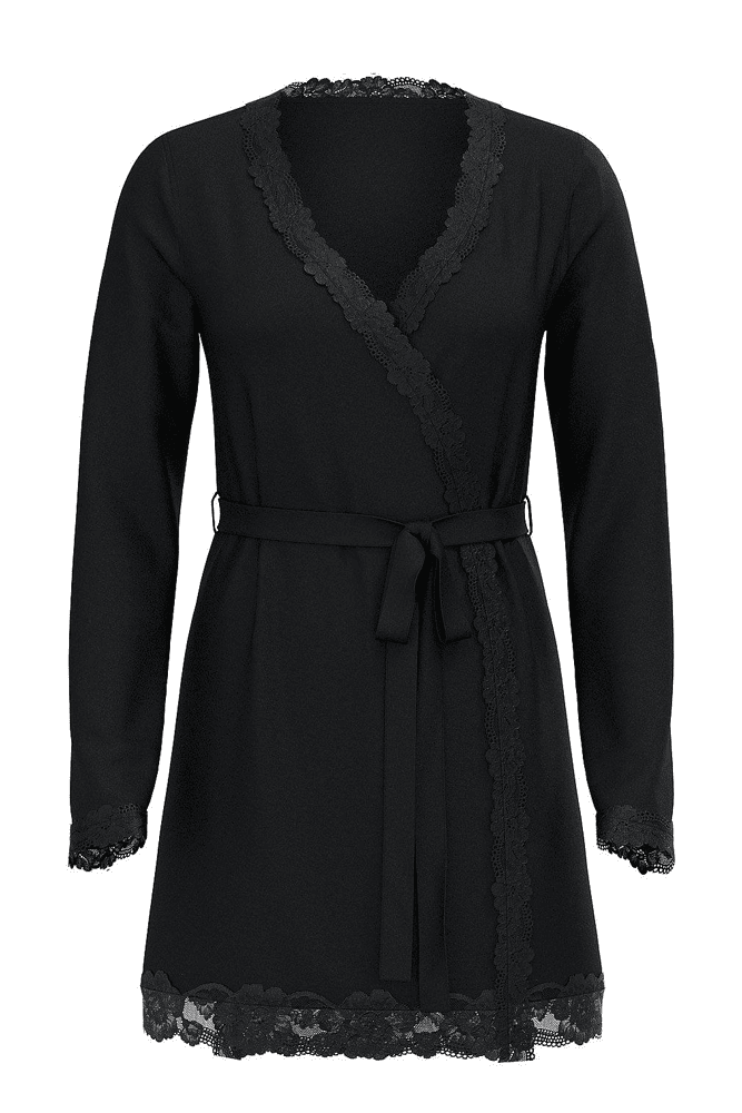 ХАЛАТ МОДАЛ BLACK Victoria`s Secret