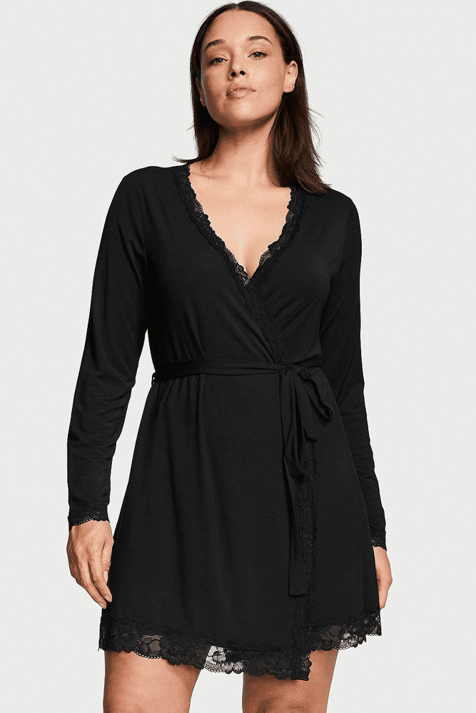 ХАЛАТ МОДАЛ BLACK Victoria`s Secret