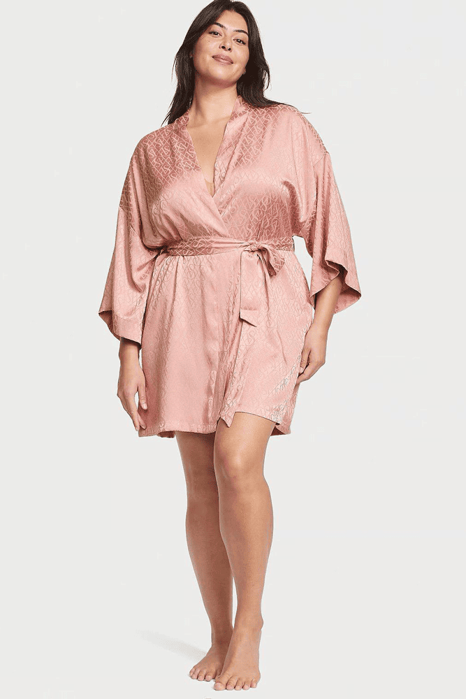 ХАЛАТ САТИНОВИЙ NUDE ICON Victoria`s Secret