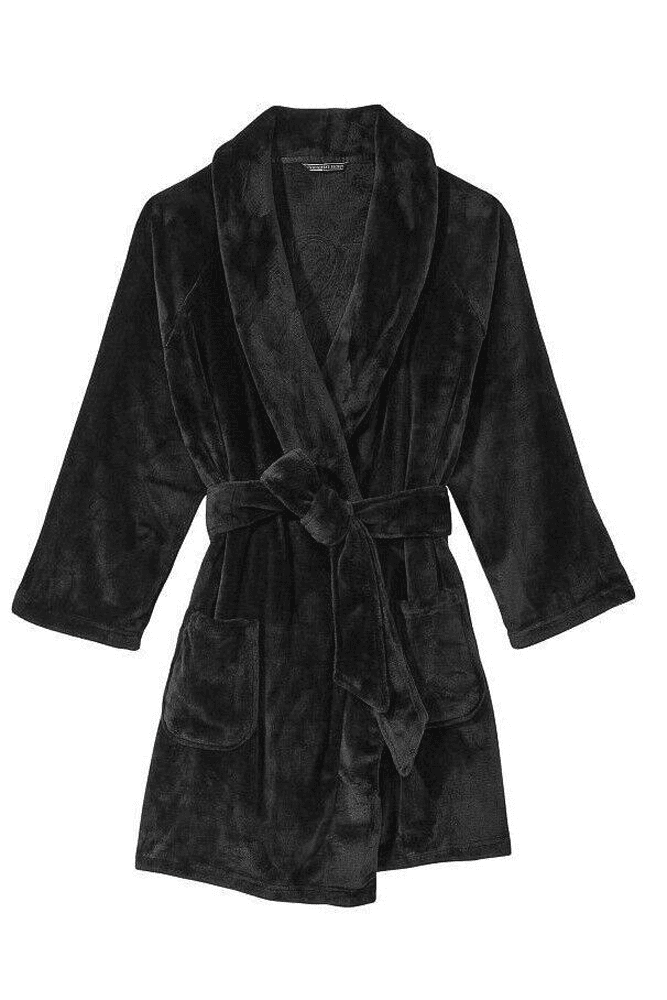 ХАЛАТ ТЕПЛИЙ BLACK Victoria`s Secret