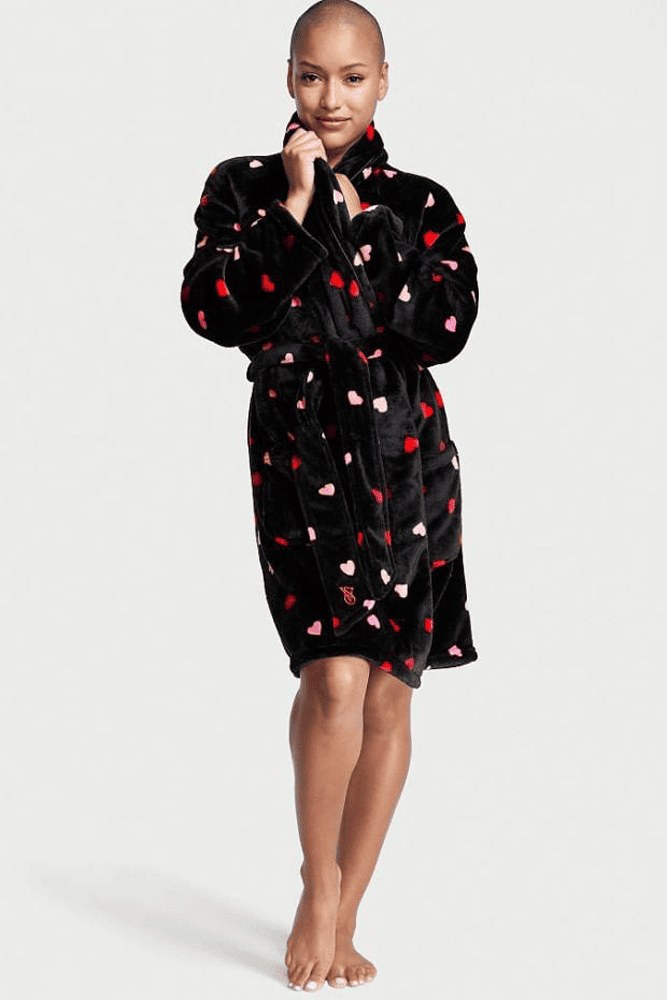 ХАЛАТ ТЕПЛИЙ MULTI HEARTS Victoria`s Secret