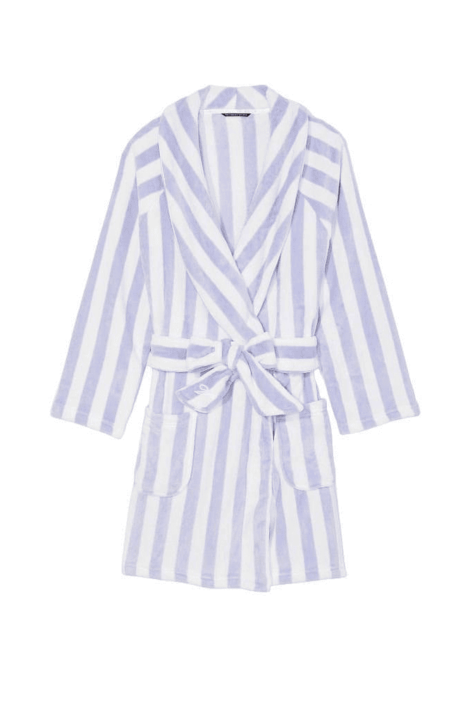 ХАЛАТ ТЕПЛИЙ VIOLET STRIPE Victoria`s Secret