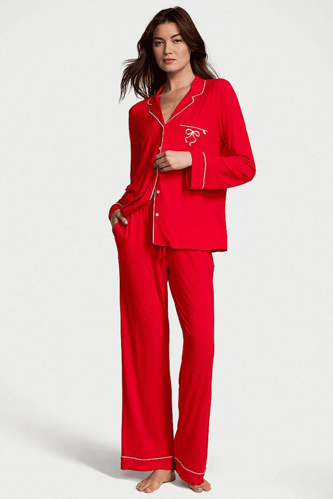 ПІЖАМА МОДАЛ ДОВГА RED Victoria`s Secret