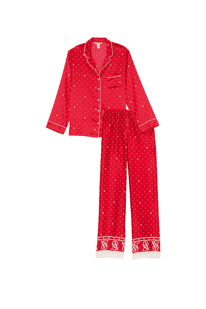 ПІЖАМА САТИН ДОВГА RED DOT Victoria`s Secret