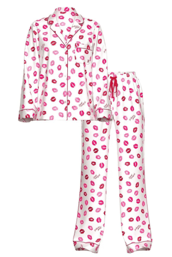 ПІЖАМА САТИН ДОВГА WHITE LIPS Victoria`s Secret