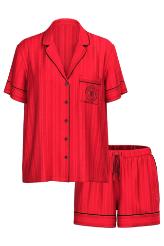 ПІЖАМА САТИН КОРОТКА RED Victoria`s