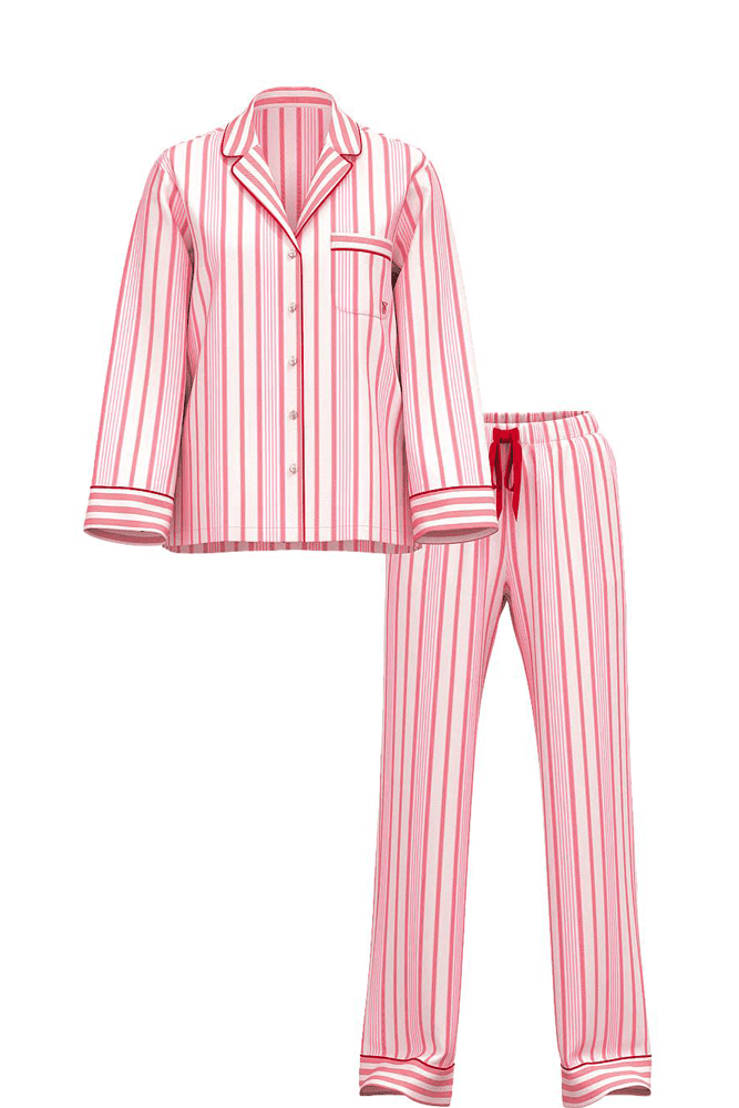 ПІЖАМА ФЛАНЕЛЬ ДОВГА RED STRIPE Victoria`s Secret