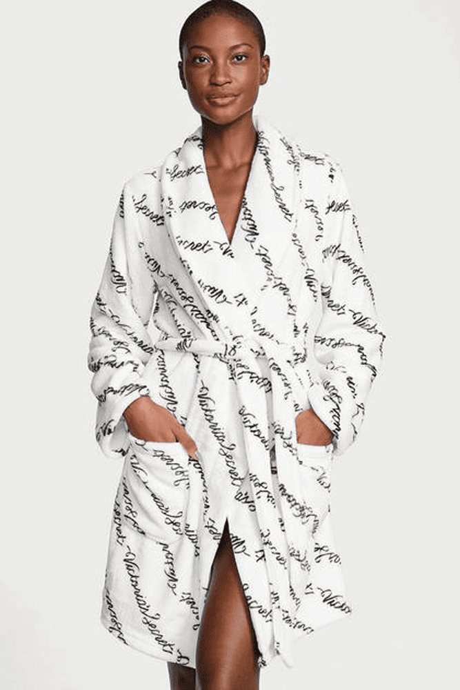 ХАЛАТ ТЕПЛИЙ VS LOGO WHITE Victoria`s Secret