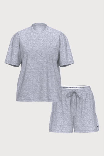 ПІЖАМА БАВОВНА КОРОТКА HEATHER GREY T-SHIRT Victoria`s Secret