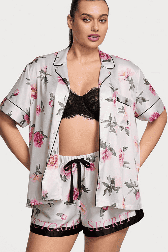ПІЖАМА САТИН КОРОТКА VIOLET FLORAL VS Victoria`s