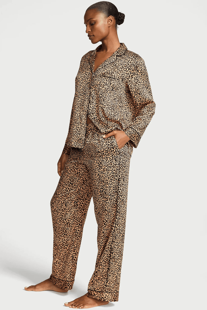 ПІЖАМА САТИН ДОВГА NEW LEO Victoria`s Secret