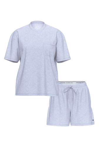 ПІЖАМА БАВОВНА КОРОТКА BLUE T-SHIRT Victoria`s Secret