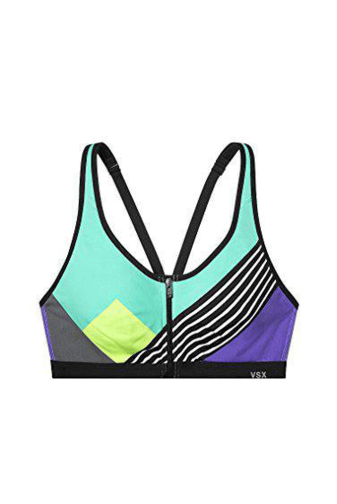 СПОРТИВНИЙ ТОП НА ЗАМКУ VIOLET PRINT Victoria`s Secret